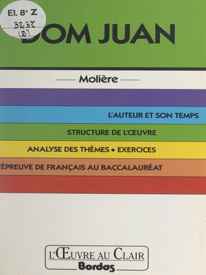 cover image of Dom Juan, Molière